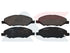 Brake Pads Nissan Livina Grand Livina Tiida (SET)  (D3573M)