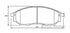Brake Pads Front Renault Koleos 2.5 (SET LH & RH Wheel)
