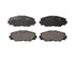 Front Brake Pads Toyota Auris Hybrid, CHR, RAV4 III/IV 2.0 2.2D 2.5 (2006–2024) (D3652M)