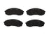 Front Brake Pads Hyundai H1 2.4 2.5 CRDi, Kia Carnival Sedona 2.2 2.9 3.8 V6 (2006–2024) (D3777M)