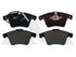 Front Brake Pads VW Kombi T5 Transporter 1.9 2.5 TDi 3.2 V6 (2004–2010) (D3790M)