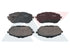 Front Brake Pads Toyota Corolla 1.3 / 1.4D / 1.6 / 1.8 (2014–Present) (D4097M)