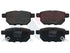 Brake Pads Rear Toyota Yaris 1.8 (08 09) (SET LH & RH Wheel) (D4103S)