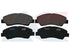 Front Brake Pads Honda Brio/Amaze, Hyundai Grand i10 & i10 1.2 (2011–Present) (D4128M)