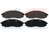 Front Brake Pads Nissan Hardbody NP300 , Navara D40 2.5TDi (D4149M)
