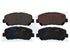 Front Brake Pads Mazda CX5 2.0 / 2.2D / 2.5 AWD (2012–2024) (D4165M)