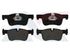 Front Brake Pads BMW 1 Series F20 / 2 Series F22 / 3 Series F30 / 4 Series F32 F36 (2011–2020) (D4189M)