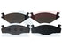 Front Brake Pads VW Golf 1/2/3/Citi, Jetta 2/3, Passat 1.9/2.2 (D962M)
