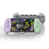 DOBE TNS-1188 PURPLE&GREEN Eggshell Controller Gripcon Switch Controller for Handheld Mode, Ergonomic Controller for Nintendo Switch with 6-Axis Gyro, Dual Motor Vibration, Compatible with All Games of Switch (Purple and Green) | SKU DB-1188PG