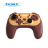 DOBE TNS-2101 Bluetooth Wireless Gaming Controller, Compatible with Switch / Android(Android 6.0 or above) / PC(Win 7 or above) / IOS 13 / PS3 Cable Connection, Adjustable Motor Vibration Speed, Yellow/Brown | SKU DB-NS2101Y
