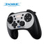 DOBE TNS-2101 Bluetooth Wireless Gaming Controller, Compatible with Switch / Android(Android 6.0 or above) / PC(Win 7 or above) / IOS 13 / PS3 Cable Connection, Adjustable Motor Vibration Speed, Black/White | SKU DB-NS2101