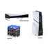 DOBE - 3-in-1 PS5 Slim Kit comes with PS5 SLIM Horizontal Bracket, Intelligent Temperature Control and Efficient Heat Dissipation, Game CD Case Organizer easy to store PS5 game discs, TP5-35129 | SKU DB-P535129