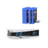 DOBE - 3-in-1 PS5 Slim Kit comes with PS5 SLIM Horizontal Bracket, Intelligent Temperature Control and Efficient Heat Dissipation, Game CD Case Organizer easy to store PS5 game discs, TP5-35129 | SKU DB-P535129