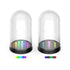 DOBE TY-3803S RGB LED light Clear Acrylic Display Case Semi-Circular Figure case Dustproof Protection Showcase for Action Figures Toys Collectibles | SKU DB-TY3803S