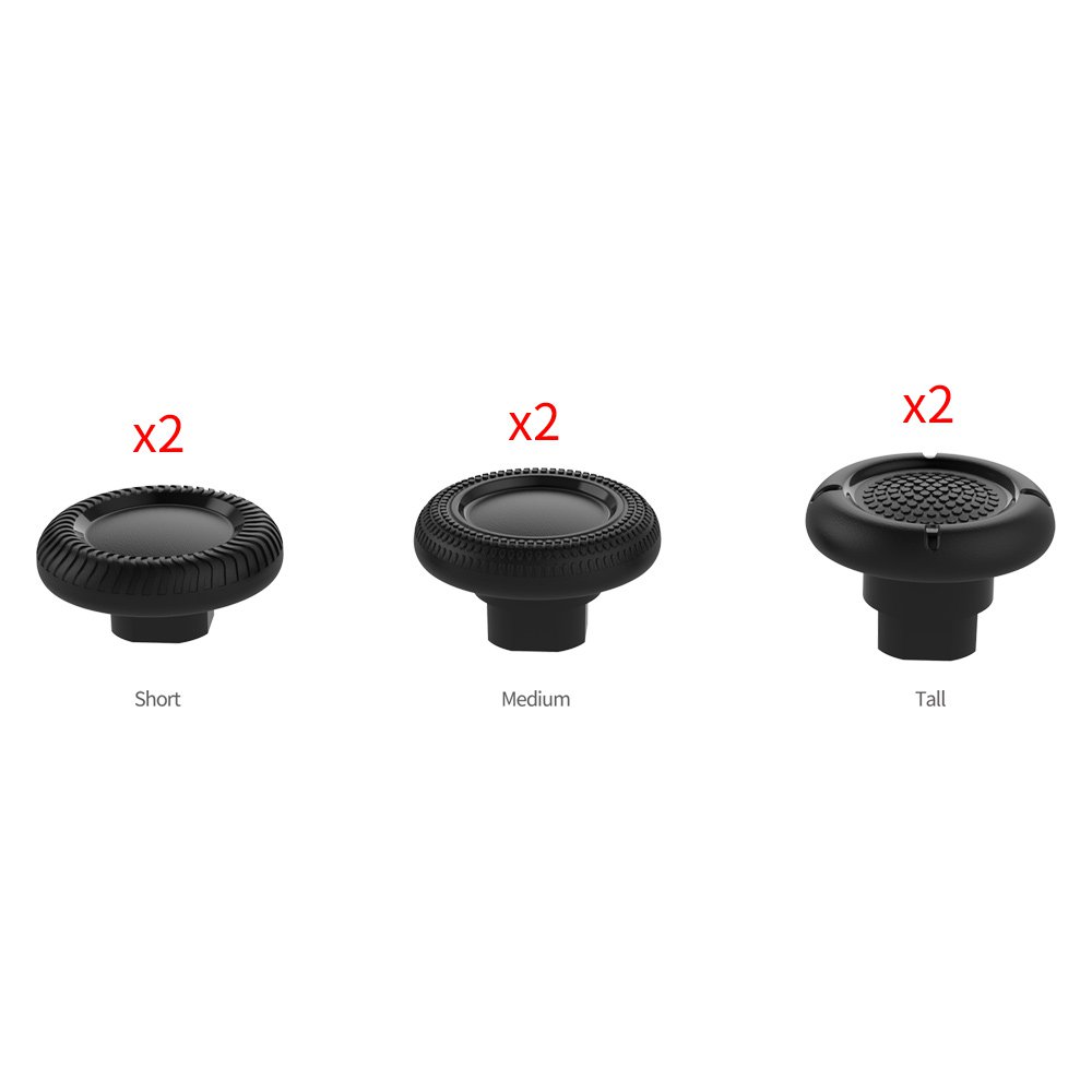 DOBE TY-3805 Three Height of Analog Joystick Cap Replacement Compatible with P5/P4/SWITCH PRO/ XBOX ONE/XBOX SERIES, Tools included | SKU DB-TY3805