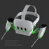 DOBE TY-3835 VR Charging Cradle for Meta/Oculus Quest 3 Charge Controllers Headset Simultaneously Charging Station Accessories Anti-Slip with Indicator Light for Meta/Oculus Quest 3 VR charger stand | SKU DB-TY3835