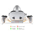DOBE - Charging Kit Designed for Quest2, Quest3, Quest3S VR Headset, supports 5V 3A Fast Charging, Equipped with two 2000MA capacity Rechargeable Batteries, TY-3867 | SKU DB-TY3867