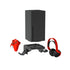 DOBE TYX-3602 Xbox Series X Wall Mount Kit, Rotated Wall Bracket for Xbox Series X with Controller and Headset Holder | SKU DB-YX3602