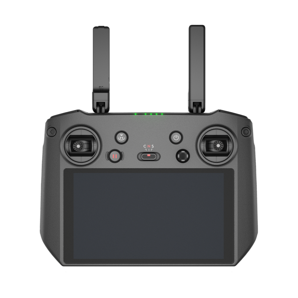 Enterprise remote controller with built-in screen for DJI drones.