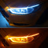 DRL LED Flexi Headlight Strip With Dynamic Start Up Function & Sequential Indicator (30cm)