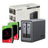 UGreen NASync DXP2800 2 Bay NAS with Seagate Ironwolf NAS 8TB SATA Hard Drive Bundle (2x 4TB)