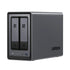 UGreen NASync DXP2800 2 Bay NAS with Seagate Ironwolf NAS 8TB SATA Hard Drive Bundle (2x 4TB)