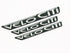 Velociti 3 piece Gel Dome Sticker Set