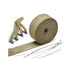 Performance Exhaust Wrapping – 15metre – Titanium