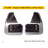BM F20 / F22 / F30 / F32 / X-Series Aluminium Paddle Shift Extensions (Red)