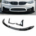 BM F80 M3 / F82 M4 Performance Style Gloss Black 3-Piece Front Spoiler