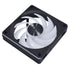 Lian Li UNI Fan CL Wireless 120 - Single Pack - 2.4 GHz Wireless Signal RGB & PWM PC Case Fans Control - Dual Control Light Zones - 28mm FDB - Controller NOT Included & Required - Black (12CL1W1B) | SKU FAN-12C1B1