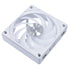 Lian Li UNI Fan CL Wireless 120 - Single Pack - 2.4 GHz Wireless Signal RGB &PWM PC Case Fans Control - Dual Control Light Zones - 28mm FDB - Controller NOT Included & Required - White (12CL1W1W) | SKU FAN-12C1W2