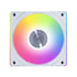 Lian Li UNI Fan CL Wireless 120 - Single Pack (Reverse Blade) - 2.4 GHz Wireless Signal RGB & PC Case Fans Control - Dual Light Zones - 28mm FDB - Controller NOT Included &Required - White (12RCL1W1W) | SKU FAN-12C1WR