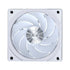 Lian Li UNI Fan CL Wireless 120 - Single Pack (Reverse Blade) - 2.4 GHz Wireless Signal RGB & PC Case Fans Control - Dual Light Zones - 28mm FDB - Controller NOT Included &Required - White (12RCL1W1W) | SKU FAN-12C1WR