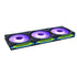 Lian Li UNI Fan SL-Infinity Wireless 120 - Triple Pack - 2.4 GHz Wireless Signal ARGB Fan Control - Double Infinity Mirror Design - Low Noise - Controller Included - Black (12SLIN1W3B) | SKU FAN-12I3B5
