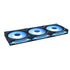 Lian Li UNI Fan SL-Infinity Wireless 120 - Triple Pack (Reverse Blade) - 2.4 GHz Wireless Signal ARGB Fan Control - Double Infinity Mirror - Low Noise - Controller Included - Black (12RSLIN1W3B) | SKU FAN-12I3BR