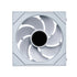 Lian Li UNI Fan SL-Infinity Wireless 140-Single Pack (Reverse Blade)-2.4 GHz Wireless Signal Control-ARGB Fan-Infinity Mirror-Daisy-Chain Design-Without Controller - White (14RSLIN1W1W) | SKU FAN-14IBW4