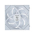 Lian Li UNI Fan SL-Infinity Wireless 140-Single Pack-2.4 GHz Wireless Signal Control-ARGB Fan-Customizable Infinity Mirror Effect-Daisy-Chain Design-Without Controller - White (14SLIN1W1W) | SKU FAN-14IW2