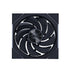 Lian Li UNI Fan TL - Wireless 140 - Single Pack (Reverse Blade) - 2.4 GHz Wireless Signal for RGB & Fan Control - Infinity Mirror Design - Controller NOT Included & Required - Black (14RTL1W1B) | SKU FAN-14RTB3