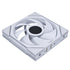 Lian Li UNI Fan TL - LCD Wireless 140 - Single Pack - 2.4 GHz Wireless Signal for RGB & Fan Control - Infinity Mirror Design - LCD Display - Controller NOT Included & Required - White (14TLLCD1W1W) | SKU FAN-14TLW6