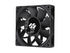 Bgears B-BLASTERPWM 120 120mm 2 ball bearing PWM fan with speed range from 1000 to 5000 RPM AirFlow 203 CFM 4pin 4wire PWM 12VDC fan | SKU FAN-BG1503