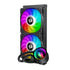 Redragon CCW-3012 Liquid 240-Water Cooling PC, CPU  Water Cooler, Intel & AMD Compatible, efficient PWM-Controlled Pump, Fan: 200-1800 RPM, LGA1851 and LGA1700 Contact Frame - Black | SKU FAN-CCW301