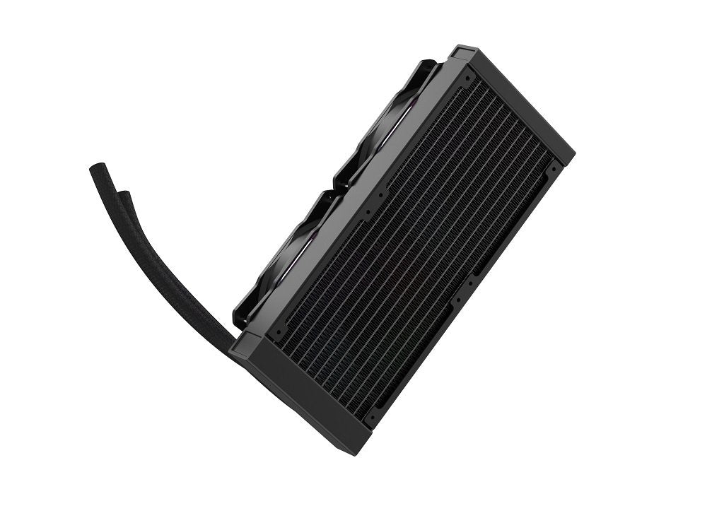 Redragon CCW-3012 Liquid 240-Water Cooling PC, CPU  Water Cooler, Intel & AMD Compatible, efficient PWM-Controlled Pump, Fan: 200-1800 RPM, LGA1851 and LGA1700 Contact Frame - Black | SKU FAN-CCW301