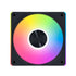 Lian Li UNI FAN CL Flex 120mm Normal Blade (NOT Reverse) ARGB Fan, Single Pack, Daisy-Chain Design, Controller Not Included, Black (12CL1F1B) | SKU FAN-CF1B1