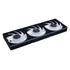 Lian Li UNI FAN CL Flex 120mm Normal Blade (NOT Reverse) ARGB Fan, 3 Pack, Controller Included, Black (12CL1F3B) | SKU FAN-CF3B5