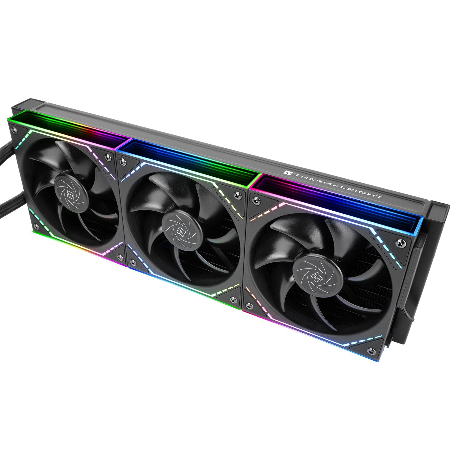 Thermalright Core Matrix 360 Black V2 CPU Liquid Cooler with 120mm PWM Fan, 360 Black Cold Row Specification, Integrated Water Cooler Heatsink, for AMD/AM4/AM5, Intel 1700/1851/1150/1151/1200/2011 | SKU FAN-CORE3