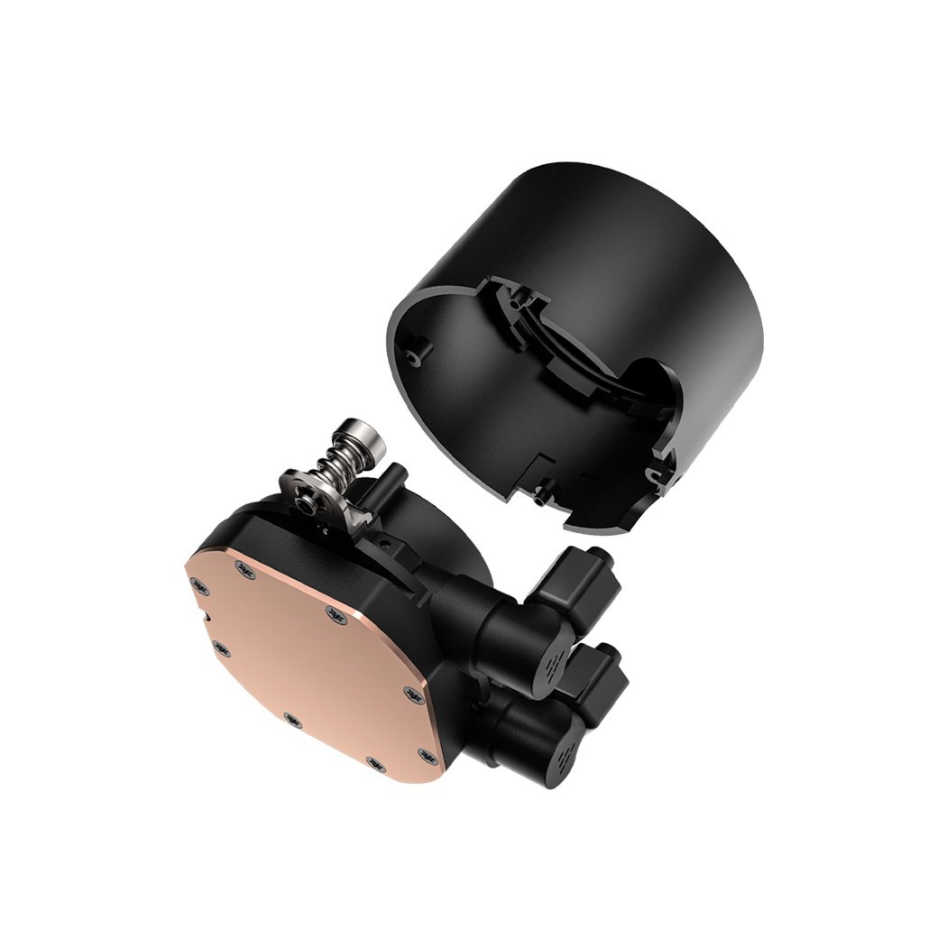 PCCOOLER CPS - DA240 ARGB BK CPU Liquid Cooler with 120mm PWM ARGB FAN, Brand New Low-noise Pump, Pre-mounted Fans on Radiator. For Intel: LGA115X/1200/1700/1851/20XX/AMD AM4/AM5 | SKU FAN-DA240B