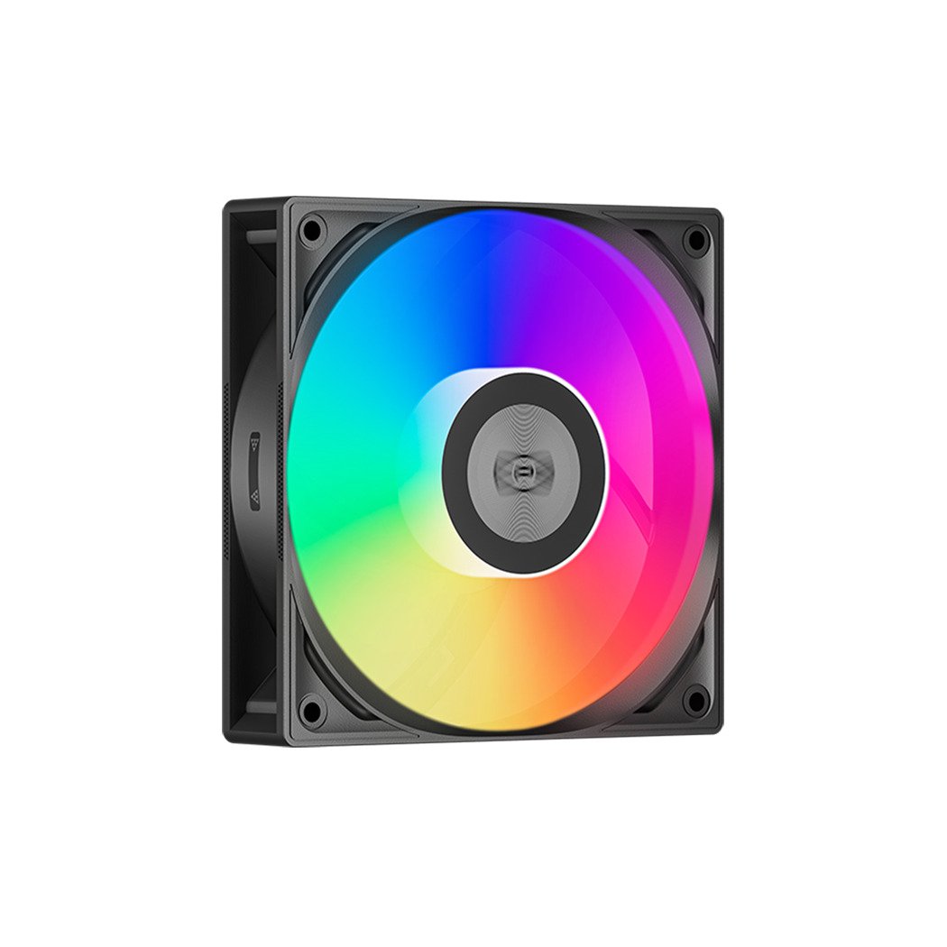 PCCOOLER DA360 PRO ARGB CPU Liquid Cooler, 360mm AIO Water Cooling with 120mm Silent ARGB Fans, Infinite Halo Lighting, for Intel LGA 115X/1200/1700/20XX & AMD AM4/AM5, High-Performance Black Cooler | SKU FAN-DA360B