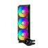 PCCOOLER DA360 PRO ARGB Digital Black CPU Liquid Cooler, 300W CPU Liquid Cooler | SKU FAN-DA36BD