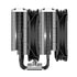 PCCOOLER G6BK High Performance CPU Cooler Aluminum 130 mm Luxury Black | SKU FAN-G6BK